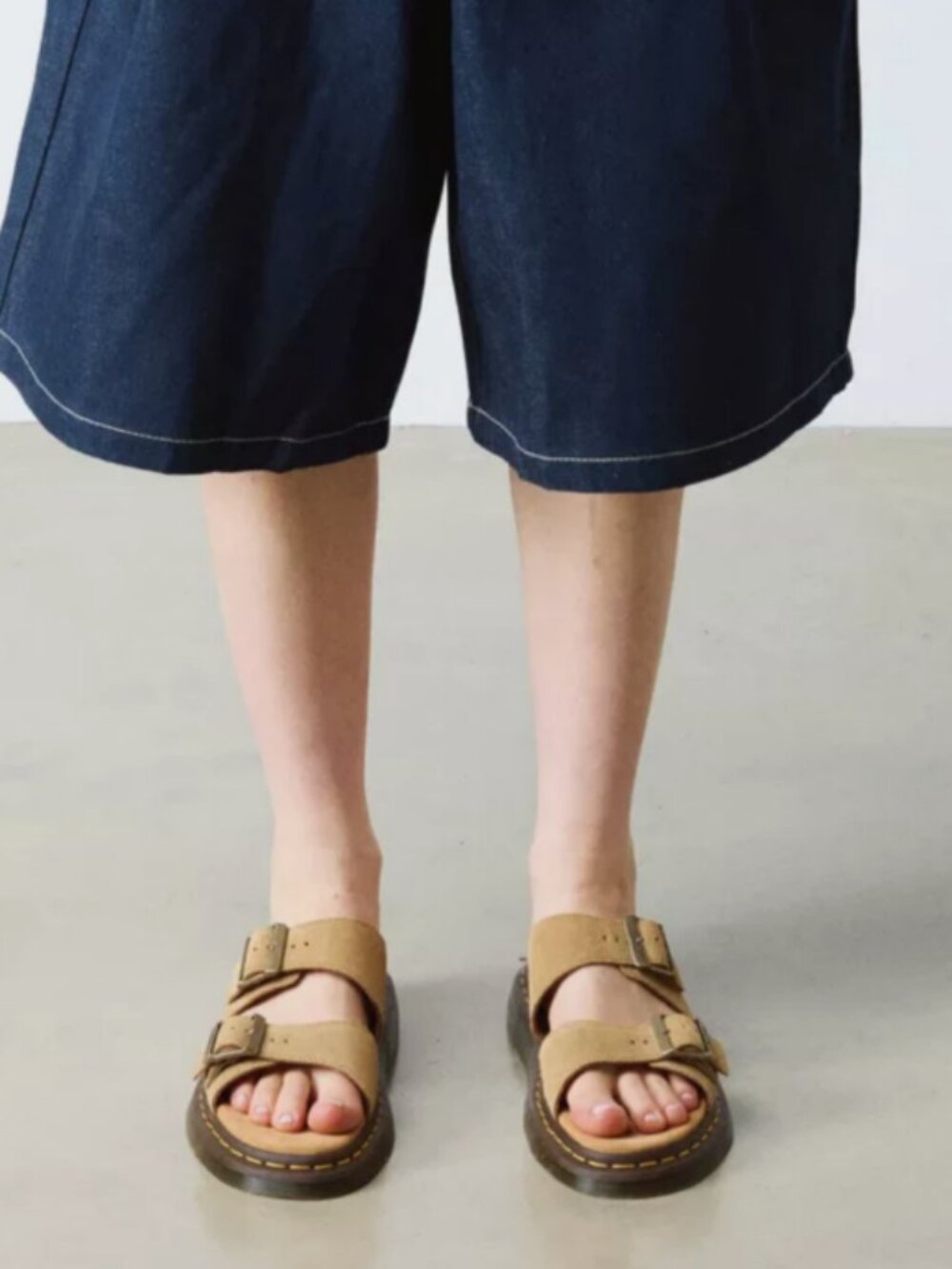DR. MARTENS JOSEF BRONX SUEDE SLIDE SANDALS MSRP$175 Wellmade & Versatile - Picture 6 of 16